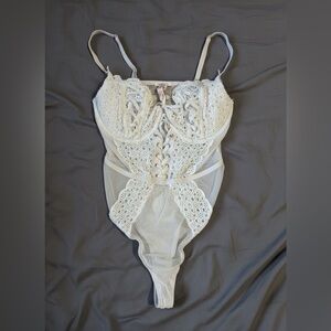 Victoria's Secret White Lace Lingerie
